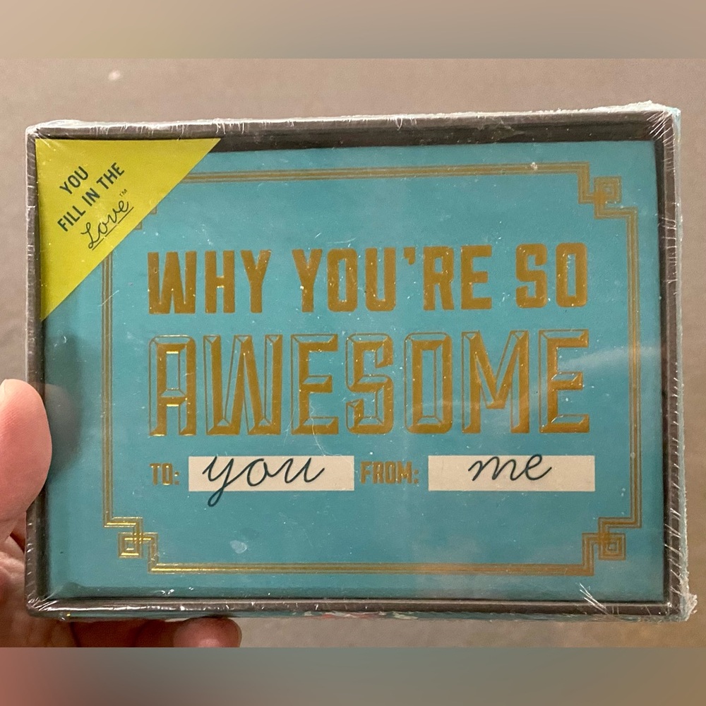 Book - why you’re so Awesome!  Great gift for a loved one - priceless really!